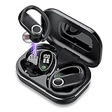 Taopod Kopfhörer Kabellos, In Ear Bluetooth 5.1 Kopfhörer mit MicGeräuschunterdrückung, 56H Spielzeit mit LED Anzeige Ladebox, IPX7 Wasserdicht, Sport Ohrhörer für Reisen, Arb