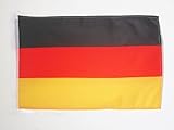 AZ FLAG Flagge Deutschland 45x30cm mit Kordel - DEUTSCHE Fahne 30 x 45 cm - flaggen Top Q