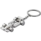 TRIXES Silberner Formel 1 Rennwagen Schlüsselanhänger Motor Sport F1