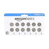 Amazon Basics CR2025 Lithium-Knopfzellen, 12er-Packung