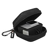 JSVER Mini Tasche für GoPro 8/7 Case Schutztasche für GoPro Hero 6/5 Tragetasche für DJI Osmo Action/ Gopro Hero 7/(2018), Hero 4/3 und GoPro-Zubehör Batteries Schw