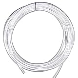 SWNKDG PVC Schlauch (4 M 5 x 8 mm), Wasserschlauch Luftschlauch Kraftstoffschlauch Benzinschlauch Ö