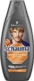 SCHWARZKOPF SCHAUMA Shampoo Sports Power Für Männer, 1er Pack (1 x 400 ml)