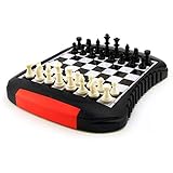 HNLSKJ Schach Set 32 ​​Teile/Satz Plastikschach Chinesische Schachspiele Magnetischer Schachman Weihnachten Geburtstag Premium-Geschenke Unterhaltung Brett Spiel Schach gaoqiong