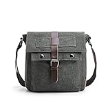 Verlenpaple Canvas Bag 11 Zoll Tablet Männer Messenger Bag Schultertasche Multifunktions Umhängetasche H