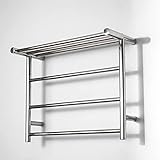 ASDWA Heizung Hotel Haushalt Handtuchwärmer Wandmontiert/Hartdrahtheizung Badezimmer Rack Handtuchhalter Set Handtuchhalter Regal S