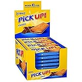 PiCK UP! Choco - Keksriegel - 24 Einzelpackungen im Thekenaufsteller - 2 Butterkekse mit knackiger Vollmilchschokolade (24 x 28 g)