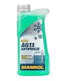 MANNOL 1571400500MN Antifreeze AG13-40 Kühlerfrostschutz Kühlmittel MN4013-5, 5L