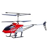 85CM Radio Remote Control 3.5 Channels Helicopter Large Giant All-Round Outdoor RC Helicopter with Gyro LED Light Boy Charging Electric Aircraft Drone Beginner Easy to Learn for Kids Age 6+ (2 b