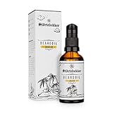NEU: Störtebekker® Premium Bartöl - Öl für die tägliche Bartpflege - 50ml Glasflasche mit Pumpspender - Geschenkidee - Feuchtigkeitsspendendes und beruhigendes Öl aus Jojoba, Mandel und R