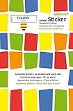 mindmemo Vokabel Sticker - Grundwortschatz Spanisch / Deutsch - 280 Vokabel Aufkleber für Kinder und Erwachsene Spanisch lernen leicht gemacht ... Lernen ganz einfach - 3D L