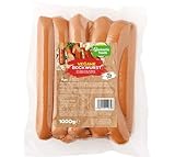 Vantastic foods VEGANE BOCKWURST Großpack, 1kg | Bockwurst Vegan | Vegane Würstchen | Fleischersatz für Veganer | #GOVEGAN