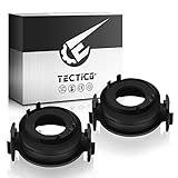 TECTICO H7 LED Birne Adapterhalter Base Halterung Umbau Zubehör für BMW E46 3er 325ci 325i 330ci 330i M3 328Ci 323i usw., 2 Stück