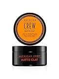 AMERICAN CREW – Matte Clay, 85 g, Stylingclay für Männer, Haarprodukt mit mittlerem bis starkem Halt, Stylingprodukt für optimale Formbarkeit, Struktur & leichten G