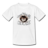 Spreadshirt Die Wilden Kerle Logo Teenager T-Shirt, 134-146, Weiß