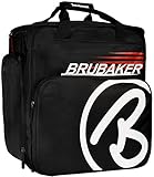 Brubaker Super Champion Skischuhtasche Helmtasche Skischuhrucksack Rot Schw