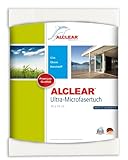 ALCLEAR 950001 Microfaser Fenstertuch - ideal als Scheibentuch zum Putzen von Auto, Haushalt, Fenster & Chrom - 40x45 cm, w