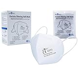 Dr. ITC FFP2 Maske -10 Stück - 5-lagig - EU CE 0370 zertifizierte Masken nach EN149:2001+A1:2009 - Atemschutzmaske - Versand aus D