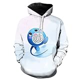 Puuuk Herren Anime 3D All Over Printed Hoodies, Zip Hoodie, Hawaiihemd, T-Shirt, Sweatshirt Unisex Für Männer Und Frauen,C Style,L