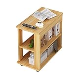 XYSQWZ Doppel-cd-aufbewahrungsregal Hotel Game Disc DVD Vitrine Mit Großer Kapazität - Salon Sofa Beweglicher Couchtisch Eckschrank (Farbe: B-60 * 55 * 30 cm)