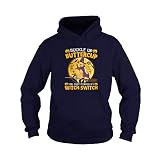 Uzubunki Buckle Up Buttercup You Just Flipped My Witch Switch Pooh T-Shirt, Hoodie Navy, XXXL