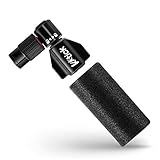 KOROSTRO Mini-Fahrradpumpe alle Ventile (Presta/Schrader) tragbar Luftpumpe Fahrrad Rahmenpumpe für Rennrad, Mountainbikes, Kinderfahrrad, E-Bike, Fußball, Basketb