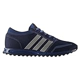 adidas Originals Los Angeles Herren Sneakers Turnschuhe (UK 4.5 US 5 EU 37 1/3, Blue Silver Black BB1128)