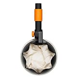 Fiskars Obstpflücker für Fiskars QuikFit Stiele, Werkzeugkopf, Länge: 32 cm, Glasfaserverstärkter Kunststoff/Baumwolle, Schwarz/Orange, QuikFit, 1000693