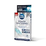 PERLWEISS Power Whitening Strips I Schnell, einfach, sicher, zahnschmelzschonend, mit Sofort-Effekt I Weissere Zähne in nur 5 Tagen I 10 Whitening Strips I patentierte Technolog