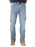 Wrangler Herren Retro Slim Fit Boot Cut Green Jeans, Eagleton, 52