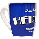 Hertha BSC Berlin Tasse Becher Kaffeetasse ** Retro 2018 **