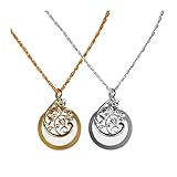 MHYNLMW 4.5X Lupe Mode Mode Weibliche Hohlverletzung Glas Glas Rebe Cranberry Anhänger Halskette Schmuck Lupe (Color : Silver)