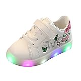 Babyschuhe 1-6 Jahre Unisex Baby Junge Mädchen Prinz Prinzessin Mode Star Glühend Sneaker LED Leuchtet Kind Kleinkind Beiläufig Bunt Licht S