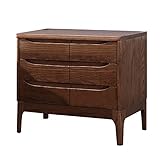 BAIHAO Vintage Nachttische Massivholz 3 Schubladen Lagerung Nachttisch Schrank Für Schlafzimmer Wohnzimmer Nachttische Home Decoration Möbel Org