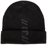 JACK & JONES Mens JACKYLE Beanie Mütze, Black, ONE S