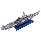 SM SunniMix 1/1000 Skala Boote Schiffe Modell Metallmodell Simulation Hobby Display Erwachsene Geschenk Tischdekoration - Dunkelb