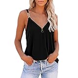 Yoofeiduoduo Damen Shirts Ärmellose Sommer Tunika Loose Fit Tank Tops Tie-Dye Damen Sommer Hit Farbe Damen Sommer Mit Aufdruck Batik Gebatikt Tanks Blusenoberteile Sommer Oberteile Weste für F