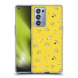 Head Case Designs Offizielle Minions Rise of Gru(2021) Augen Muster Humor Soft Gel Handyhülle Hülle kompatibel mit Oppo Reno6 Pro 5G