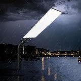 Mastleuchte, 220V 24000LM LED Straßenlaterne, IP66 Wasserdicht LED Straßenlampe, Hofbeleuchtung, Wegeleuchte für Garten Weg Beleuchtung, Im Freien Straßenbeleuchtung, Basketball Court, Parkplatz (1