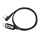 Retevis USB-Programmierkabel für Retevis H-777 RT21 RT22 RT19 RT-5R Baofeng UV-5R BF-888S Arcshell AR-5 TYT Kenwood Walkie Talkies (1 Stück)