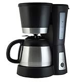 Tristar Kaffemaschine mit Thermokanne - 1 L Fassungsvermögen, Wasserstandsanzeige, für 8-10 Tassen, CM-1234