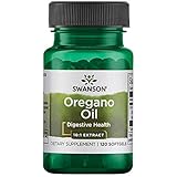 Swanson Oregano Öl 10:1 Extrakt | 120 Softgels je Dose | 150 mg hochdosiert | Gesundheit antioxidativ Bio pflanzlich Immunsystem Olivenöl herbal supplement | Nahrungsergänzung