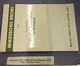 Aktueller Sprachwandel im Rheinland. Empirische Studie im Rahmen des Erp- Projektes (Rheinisches Archiv: Veröffentlichungen des Instituts für ... der Rheinlande der Universität Bonn)