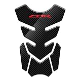 CBR-Aufkleber Motorrad-Behälter-Auflage-Schutz-Abziehbild-Aufkleber-Fall for Honda CBR 400 600 900 1000 RR 1100XX Tankpad 3D-Carbon-Look Aufkleb