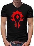 TShirt-People Horde Symbol Logo V-Kragen T-Shirt Herren XXXL Schw