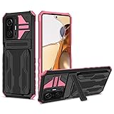 TIANYUE Entworfen für Xiaomi 11T Hülle, Stoßfeste Militärische Schutzhülle für das Handy, Rüstungsschutzhülle, Halter Slot Wallet Case Cover für Xiaomi 11T - R