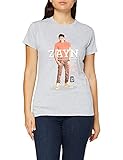 One Direction Damen ONEDTEE54LSG04 T-Shirt, grau, X-Larg