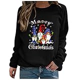 Weihnachten damen hoodie oversize oberteil damen sexy jeans hemd frauen sommer oberteile damen pullover sexy winter bluse mit fledermausärmel oversize pullover damen baumwolle langarm damen ob