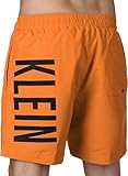 Calvin Klein Herren MEDIUM Drawstring Badehose, Pvh Schwarz, XXL