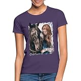 Spreadshirt Ostwind Aris Ankunft Mika Ostwind Portät Frauen T-Shirt, L, Dunk